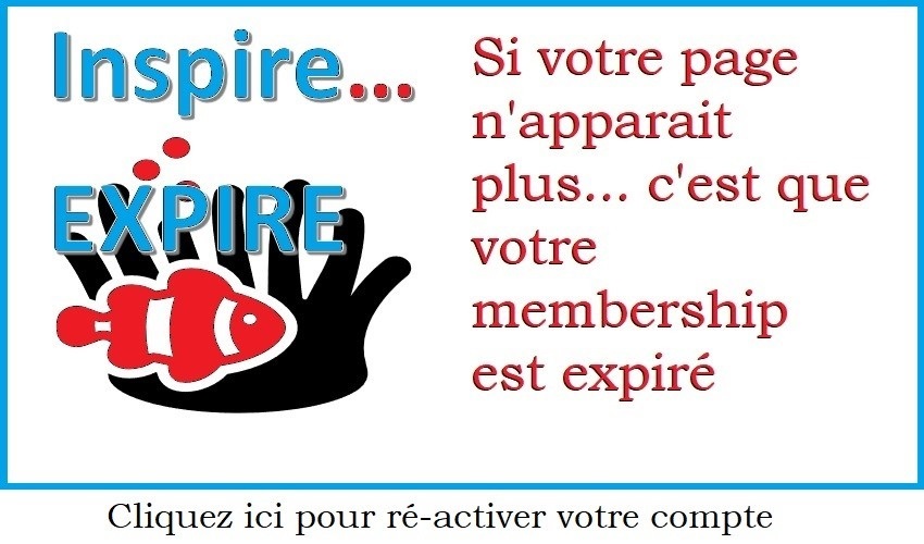 Votre page est desactivated - 850x500